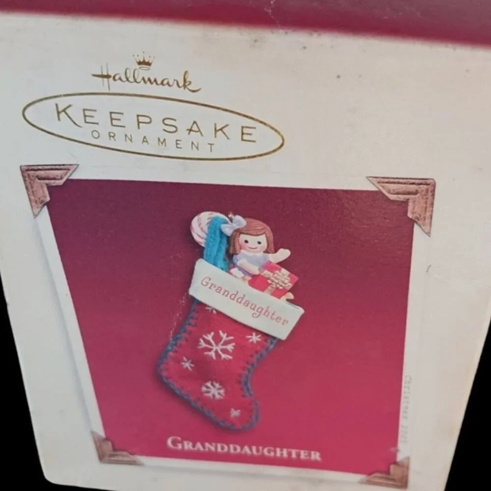 Hallmark granddaughter christmas
